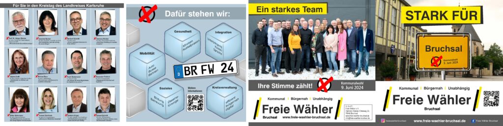 Flyer Kreistagswahl 2024, Seite 1, Quelle: www.plakartiv.de