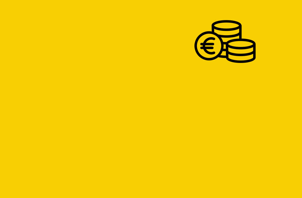 Icon-Haushaltsrede - Euro Münzen